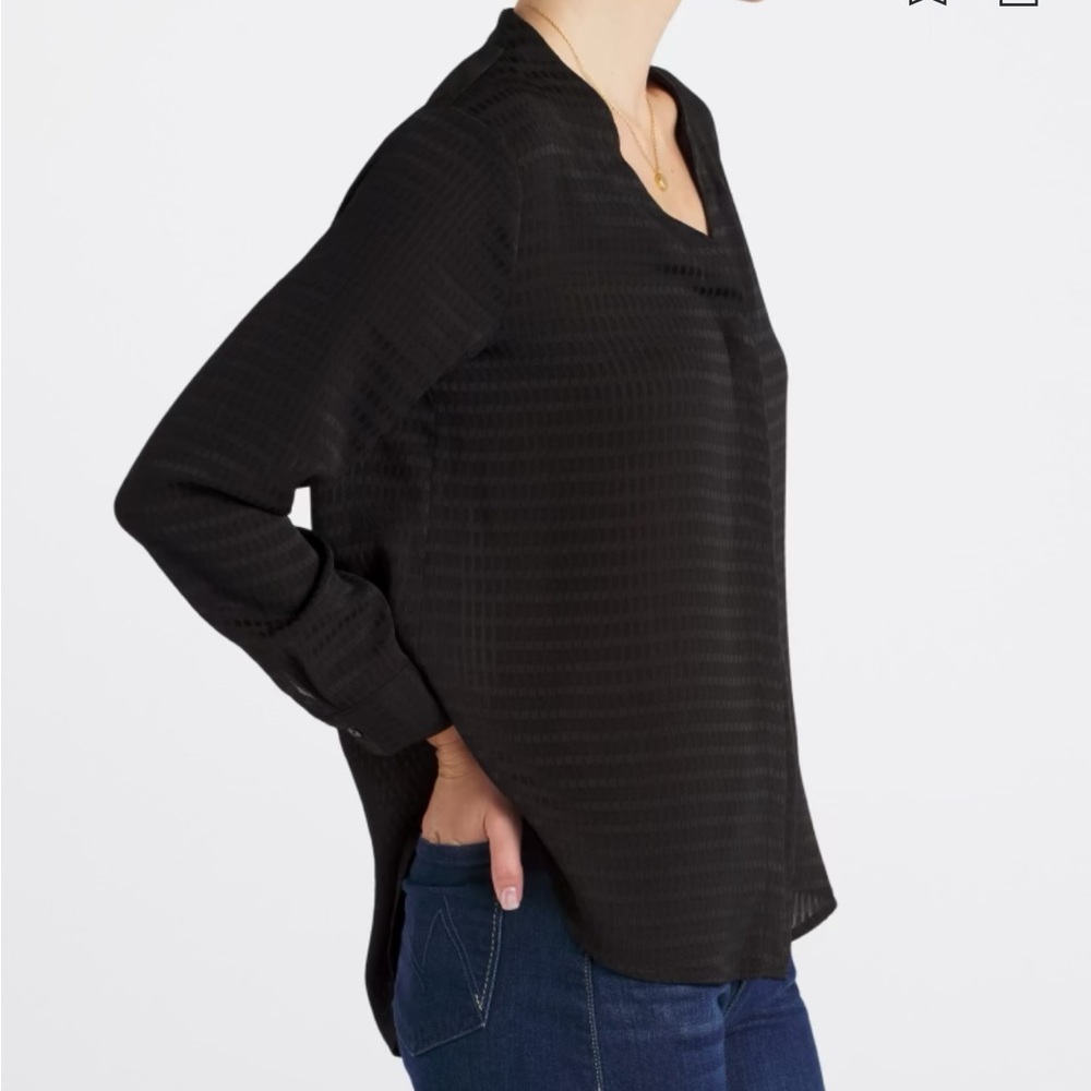 Monday Fun Maggie Relaxed Blouse in Black